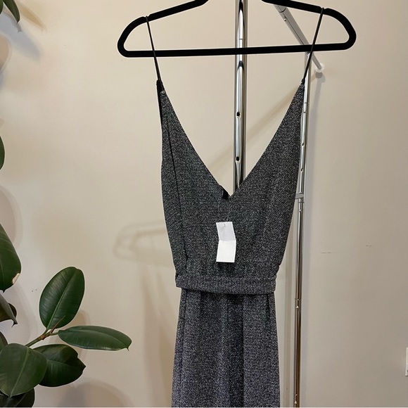 H&M silver metallic romper NWT - Picture 4 of 4